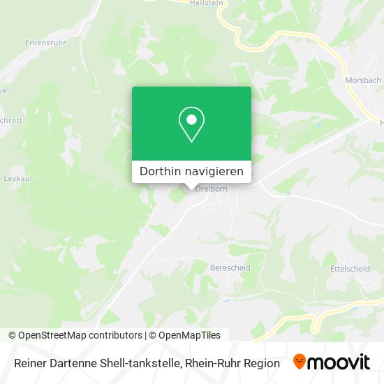 Reiner Dartenne Shell-tankstelle Karte