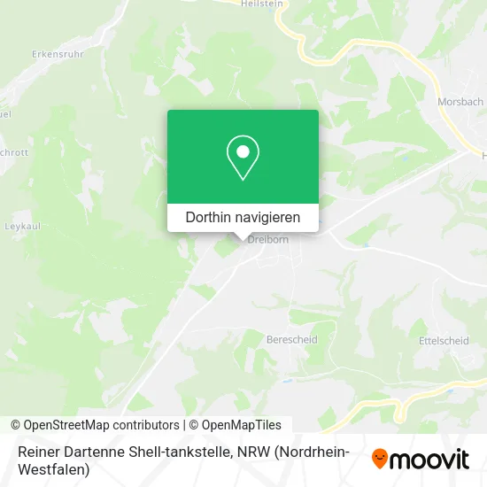 Reiner Dartenne Shell-tankstelle Karte