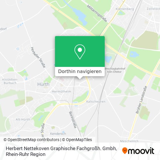 Herbert Nettekoven Graphische Fachgroßh. Gmbh Karte