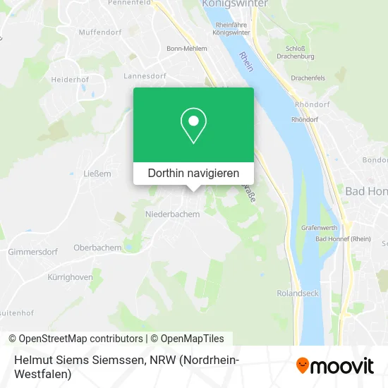 Helmut Siems Siemssen Karte