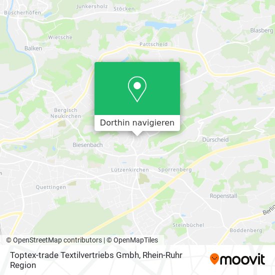 Toptex-trade Textilvertriebs Gmbh Karte