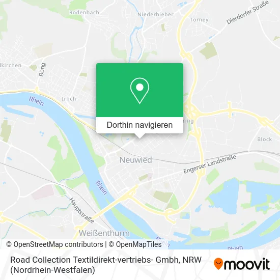 Road Collection Textildirekt-vertriebs- Gmbh Karte