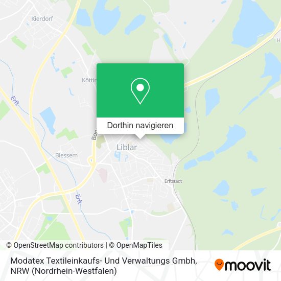 Modatex Textileinkaufs- Und Verwaltungs Gmbh Karte