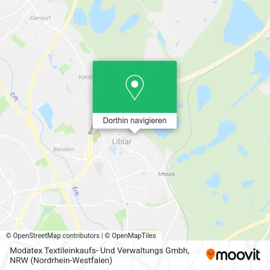 Modatex Textileinkaufs- Und Verwaltungs Gmbh Karte