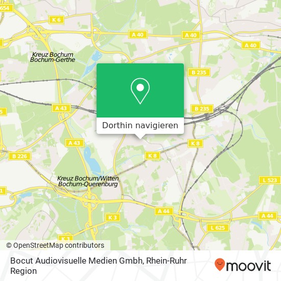 Bocut Audiovisuelle Medien Gmbh Karte