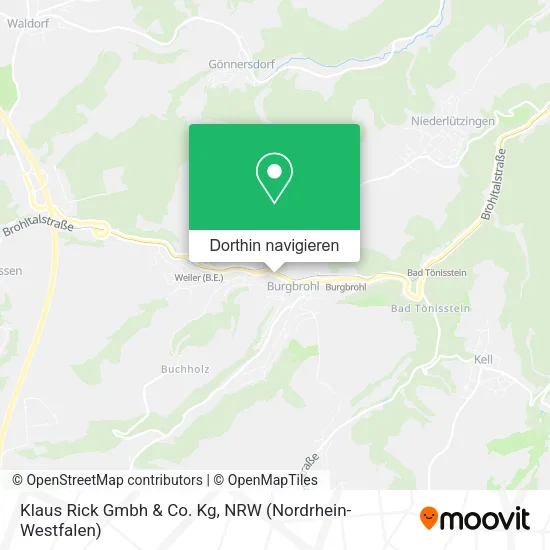 Klaus Rick Gmbh & Co. Kg Karte