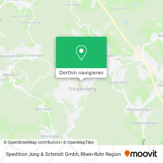 Spedition Jung & Schmidt Gmbh Karte