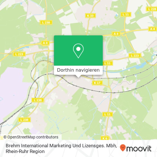 Brehm International Marketing Und Lizensges. Mbh Karte