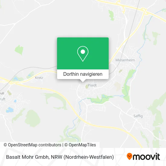 Basalt Mohr Gmbh Karte