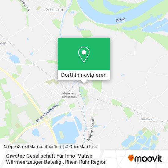 Giwatec Gesellschaft Für Inno- Vative Wärmeerzeuger Beteilig- Karte
