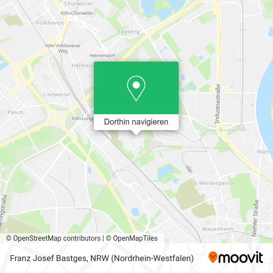 Franz Josef Bastges Karte