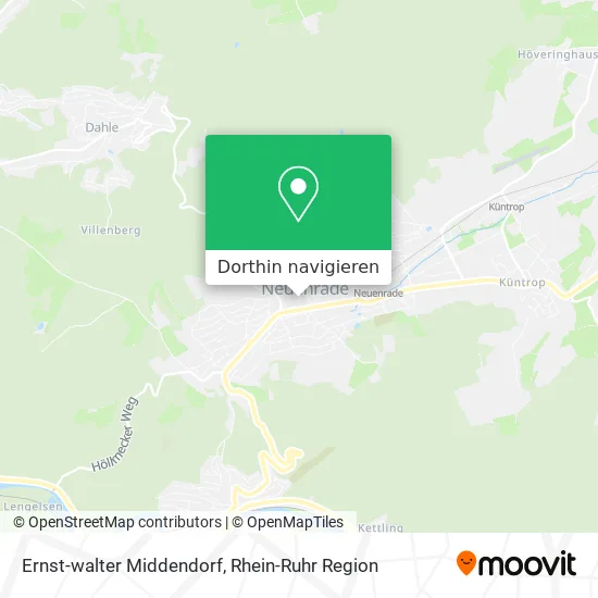 Ernst-walter Middendorf Karte