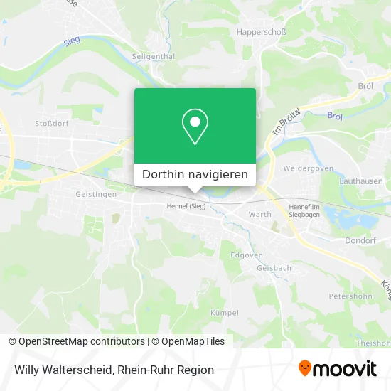 Willy Walterscheid Karte