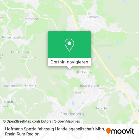 Hofmann Spezialfahrzeug Handelsgesellschaft Mbh Karte