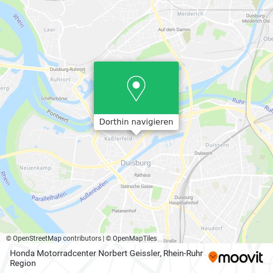 Honda Motorradcenter Norbert Geissler Karte