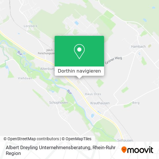 Albert Dreyling Unternehmensberatung Karte