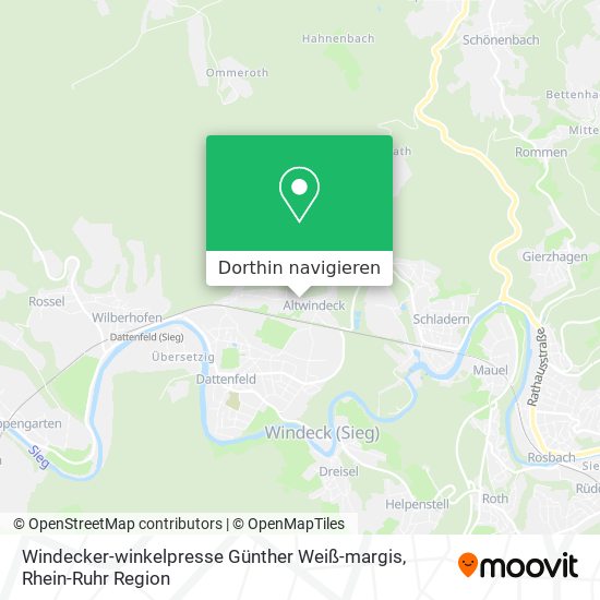 Windecker-winkelpresse Günther Weiß-margis Karte