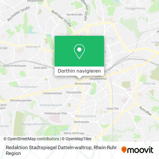 Redaktion Stadtspiegel Datteln-waltrop Karte