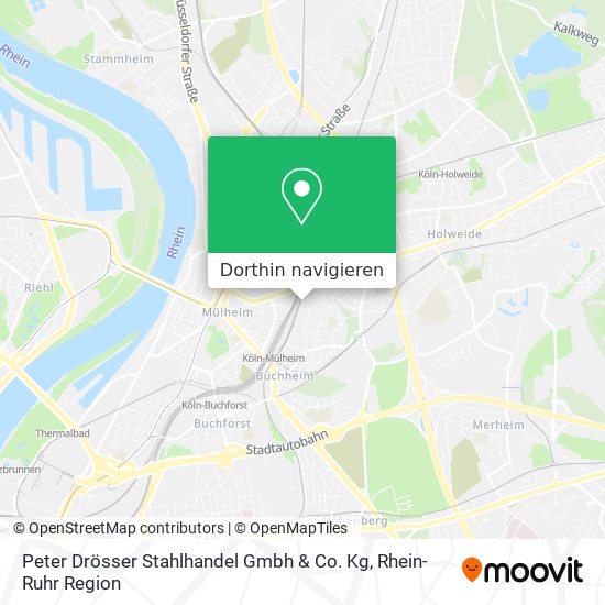 Peter Drösser Stahlhandel Gmbh & Co. Kg Karte