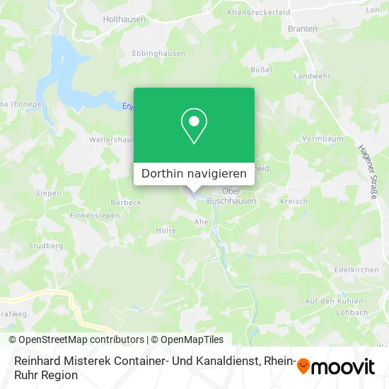 Reinhard Misterek Container- Und Kanaldienst Karte