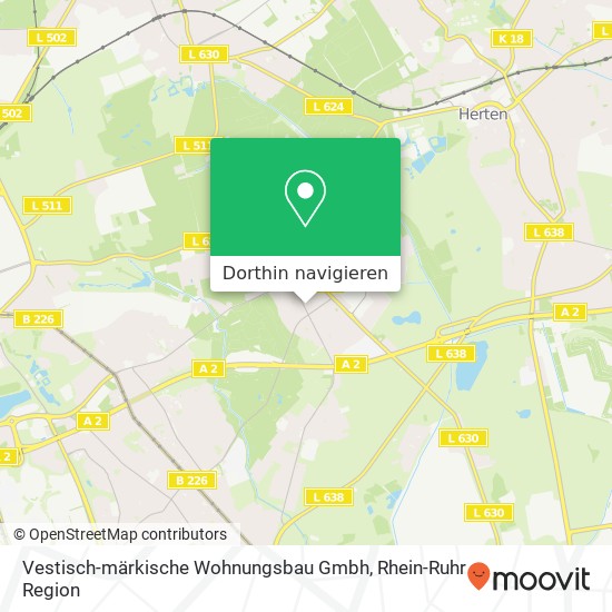 Vestisch-märkische Wohnungsbau Gmbh Karte