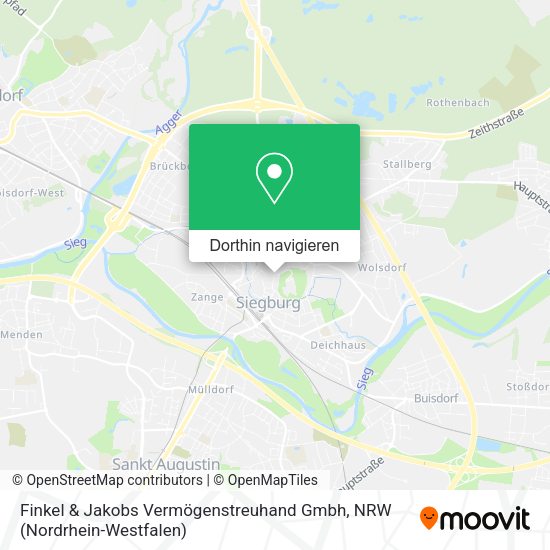 Finkel & Jakobs Vermögenstreuhand Gmbh Karte