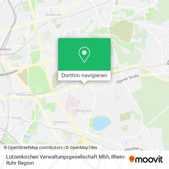 Lützenkirchen Verwaltungsgesellschaft Mbh Karte