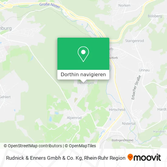 Rudnick & Enners Gmbh & Co. Kg Karte