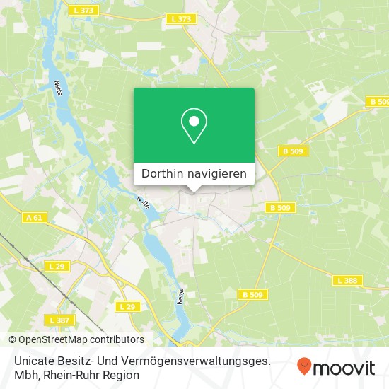 Unicate Besitz- Und Vermögensverwaltungsges. Mbh Karte