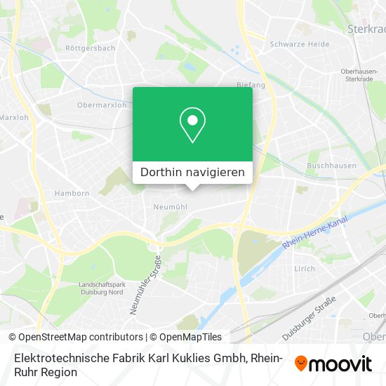 Elektrotechnische Fabrik Karl Kuklies Gmbh Karte