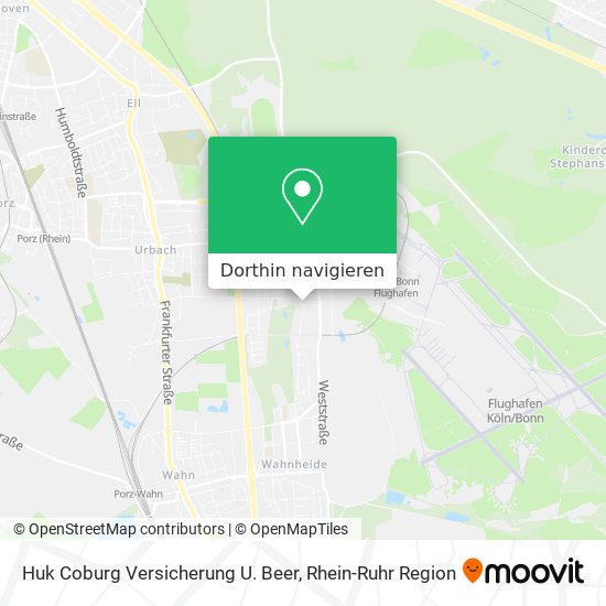 Huk Coburg Versicherung U. Beer Karte