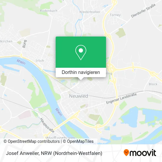 Josef Anweiler Karte