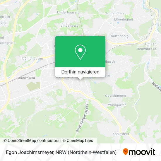Egon Joachimsmeyer Karte