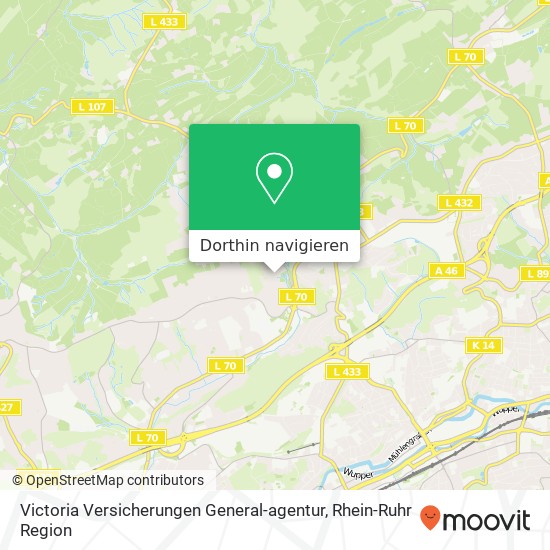 Victoria Versicherungen General-agentur Karte