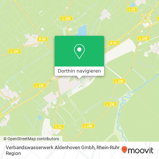 Verbandswasserwerk Aldenhoven Gmbh Karte