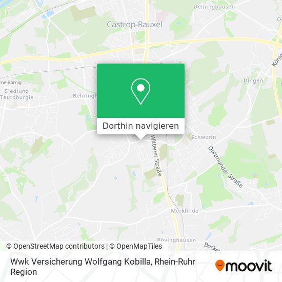 Wwk Versicherung Wolfgang Kobilla Karte