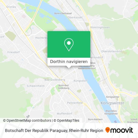 Botschaft Der Republik Paraguay Karte