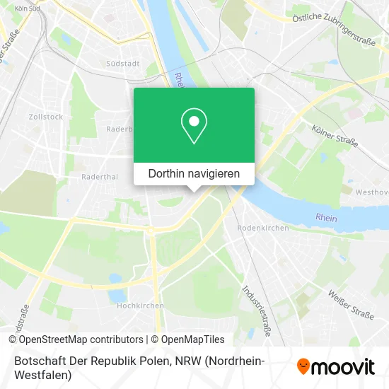 Botschaft Der Republik Polen Karte