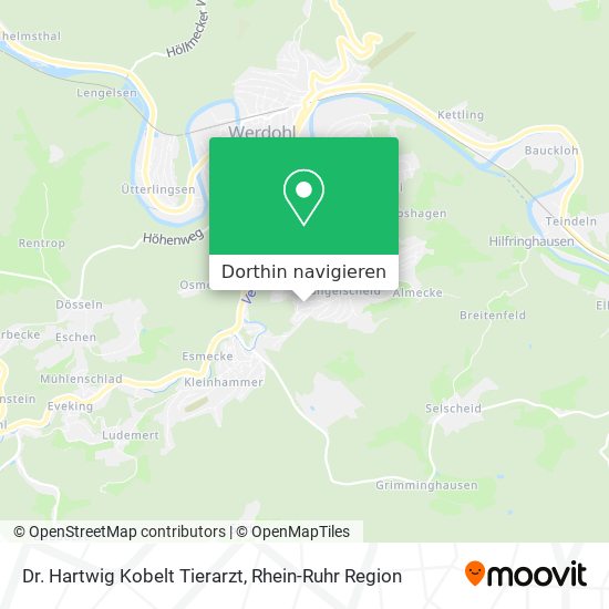 Dr. Hartwig Kobelt Tierarzt Karte