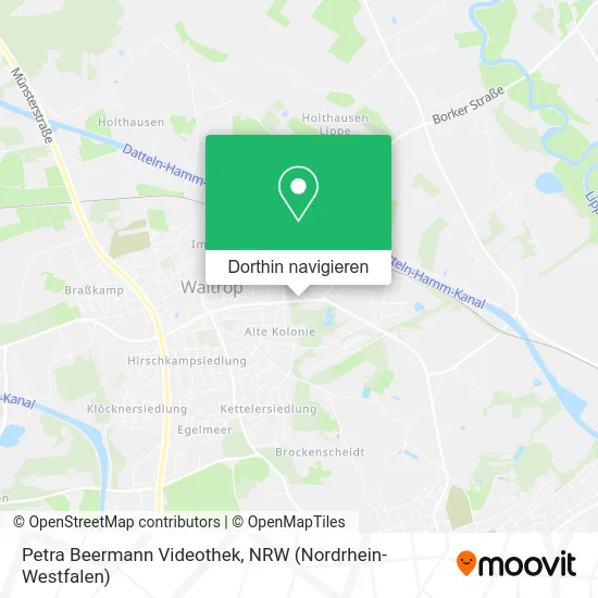 Petra Beermann Videothek Karte