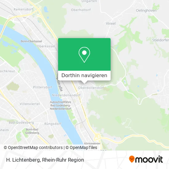 H. Lichtenberg Karte