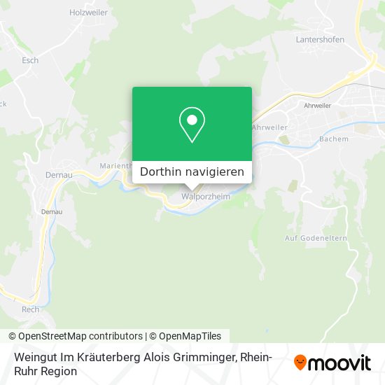 Weingut Im Kräuterberg Alois Grimminger Karte