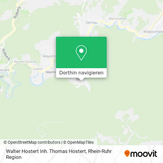 Walter Hostert Inh. Thomas Hostert Karte