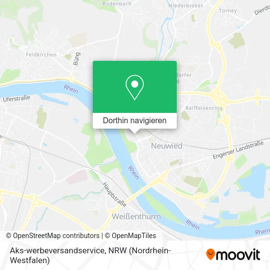 Aks-werbeversandservice Karte