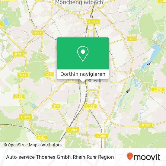 Auto-service Thoenes Gmbh Karte