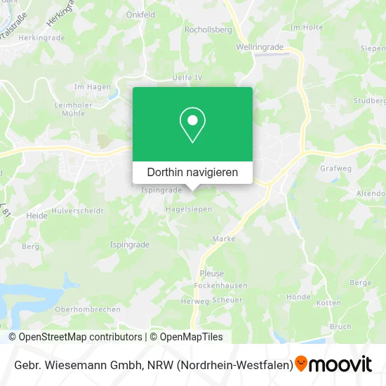 Gebr. Wiesemann Gmbh Karte