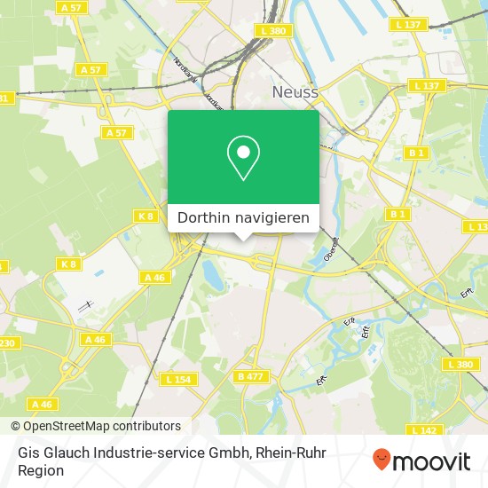 Gis Glauch Industrie-service Gmbh Karte