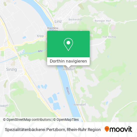 Spezialitätenbäckerei Pertzborn Karte