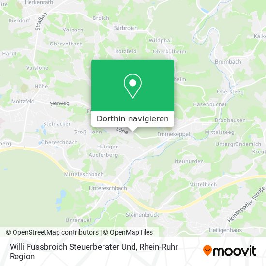 Willi Fussbroich Steuerberater Und Karte
