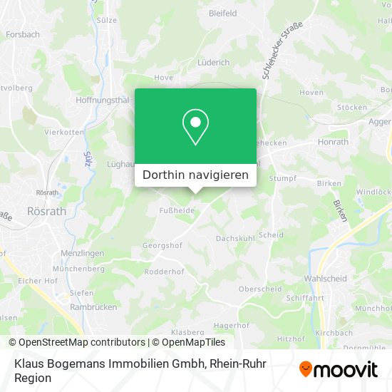 Klaus Bogemans Immobilien Gmbh Karte